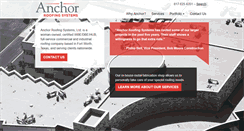 Desktop Screenshot of anchor-roofs.com